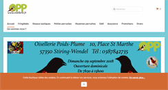 Desktop Screenshot of oisellerie.fr
